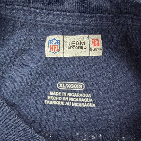 Seattle Seahawks Tshirt Mens XL Blue Short Sleeve NFL Football #25 Sherman - Picture 6 of 9